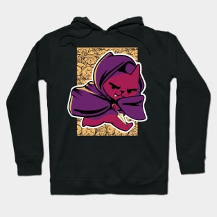 D&D Rogue Class Kawaii Cat Hoodie